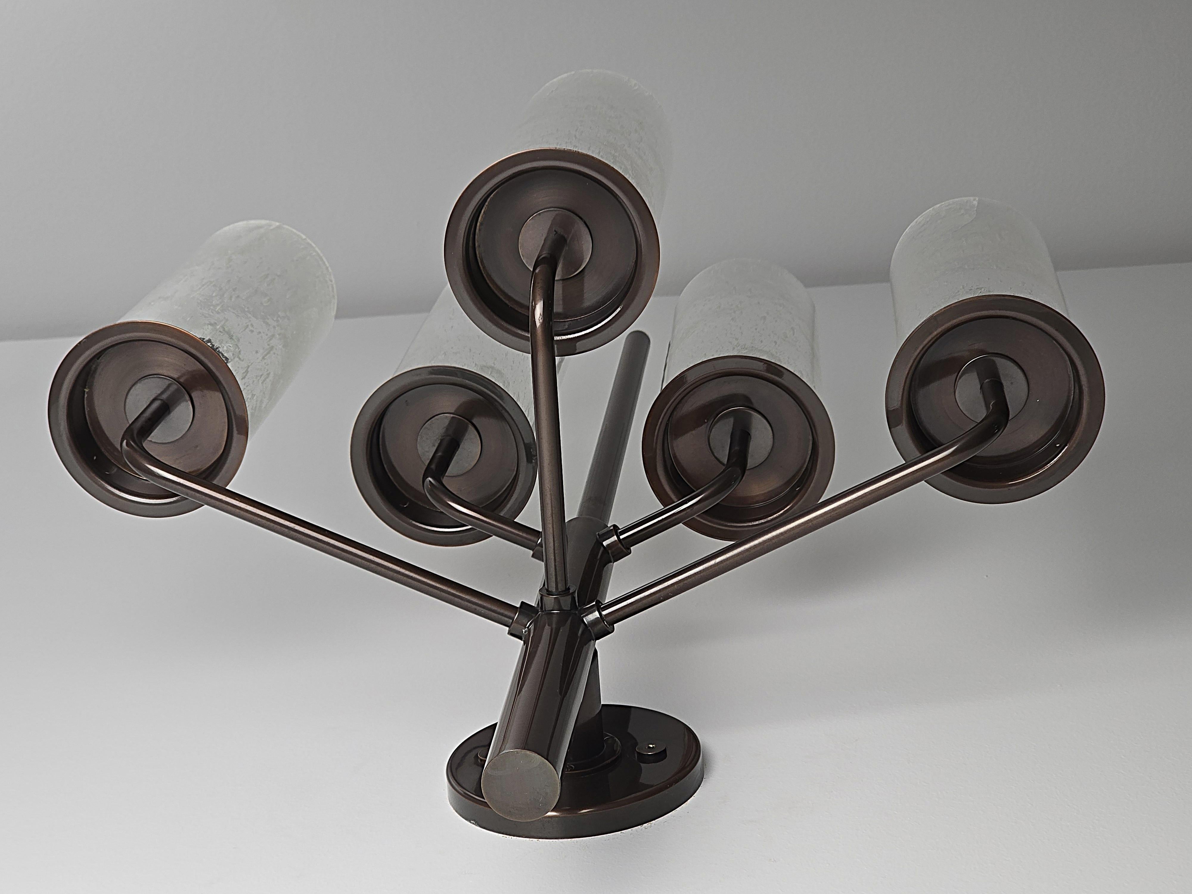 Aplique de pared Hans-Agne Jakobsson de los años 60 V 169/5  en Latón Antiguo en venta 7