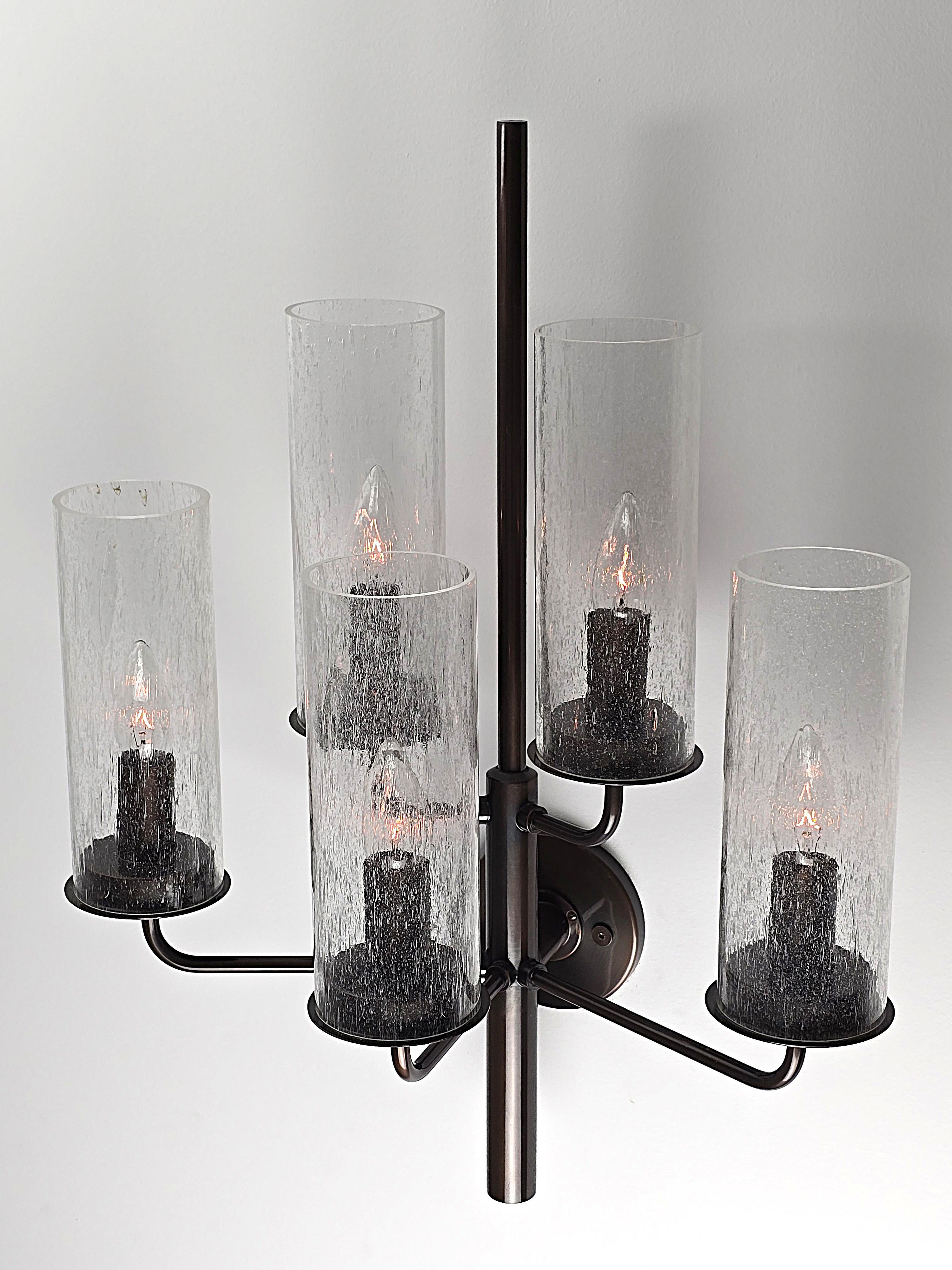 Aplique de pared Hans-Agne Jakobsson de los años 60 V 169/5  en Latón Antiguo Sueco en venta