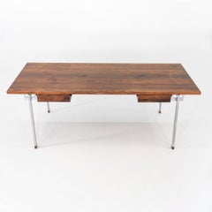 Bureau Hans J. Wegner pour Andreas Tuck AT325 des années 1960 en palissandre et acier