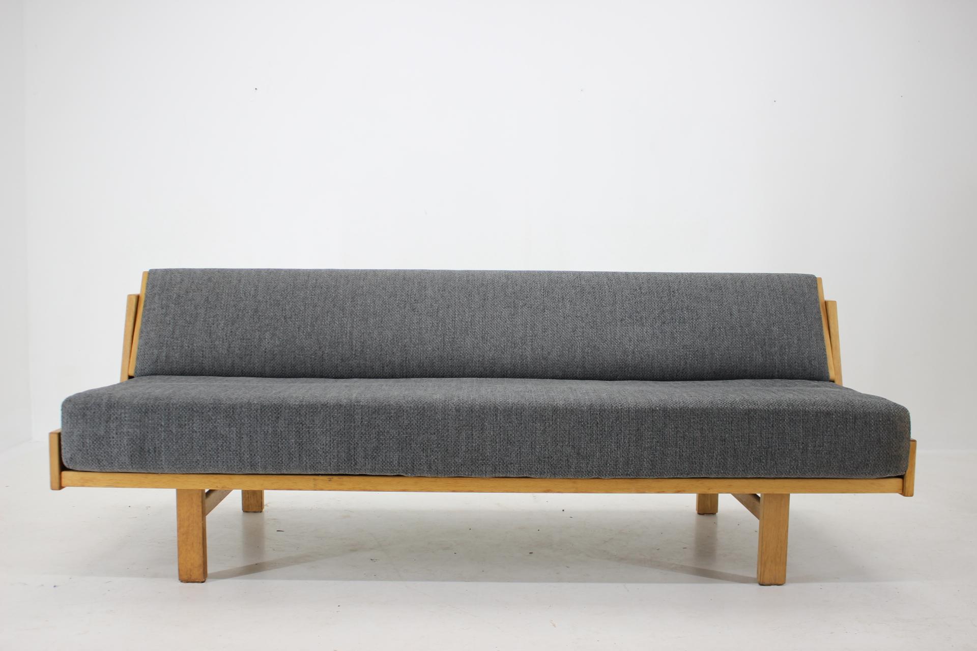 Mid-Century Modern Méridienne Ge-258 de Hans J. Wegner pour GETAMA des années 1960 en vente