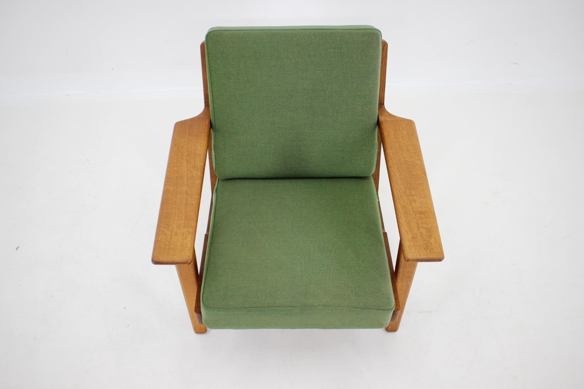 1960s Hans J. Wegner Oak Chair GE290 by GETAMA, Denmark 3