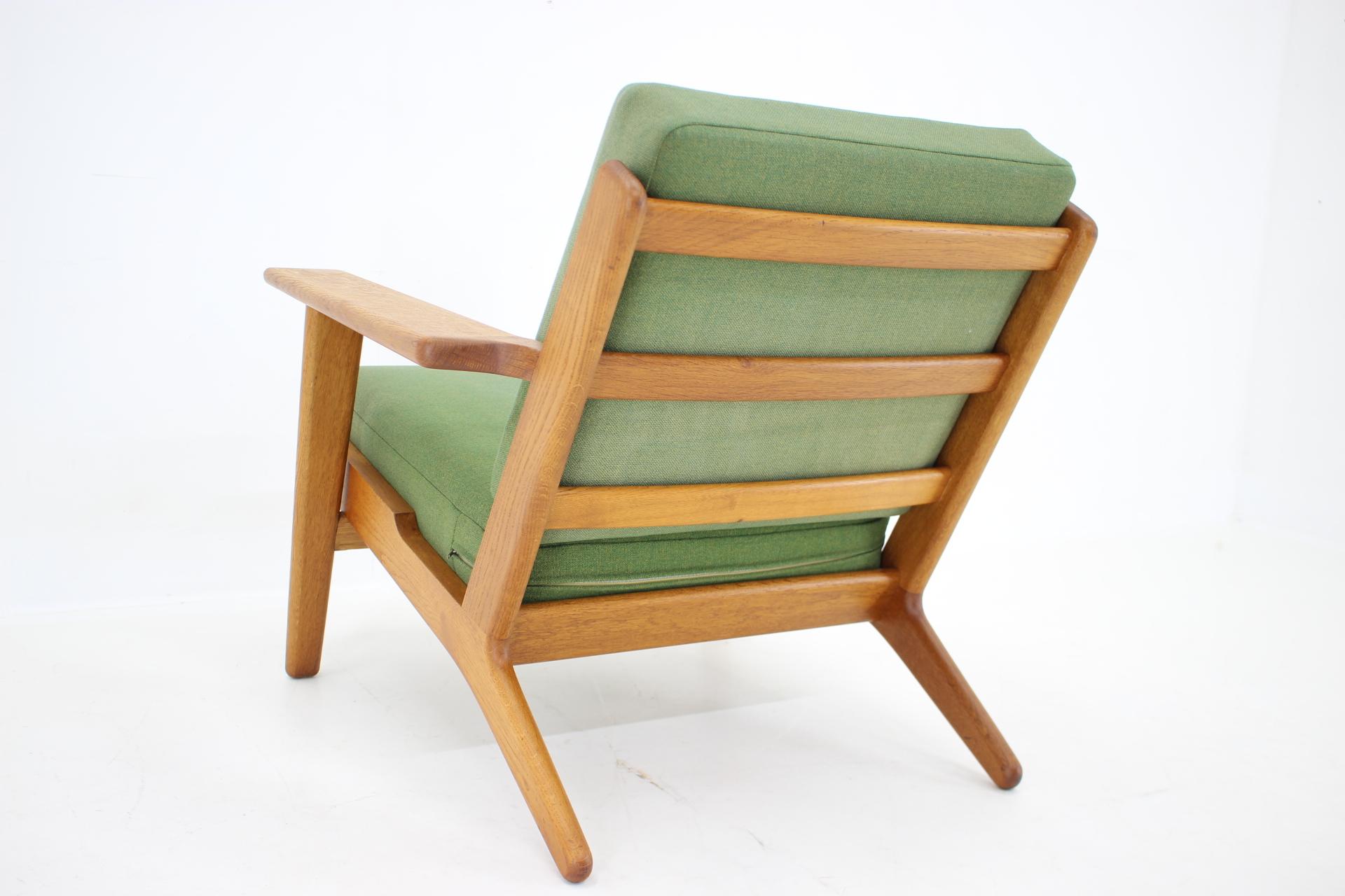 1960s Hans J. Wegner Oak Chair GE290 by GETAMA, Denmark 1