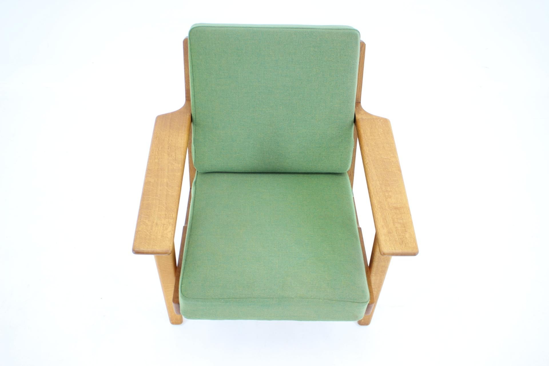 1960s Hans J. Wegner Oak Chair GE290 by GETAMA, Denmark 2