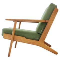 1960s Hans J. Wegner Oak Chair GE290 by GETAMA, Denmark