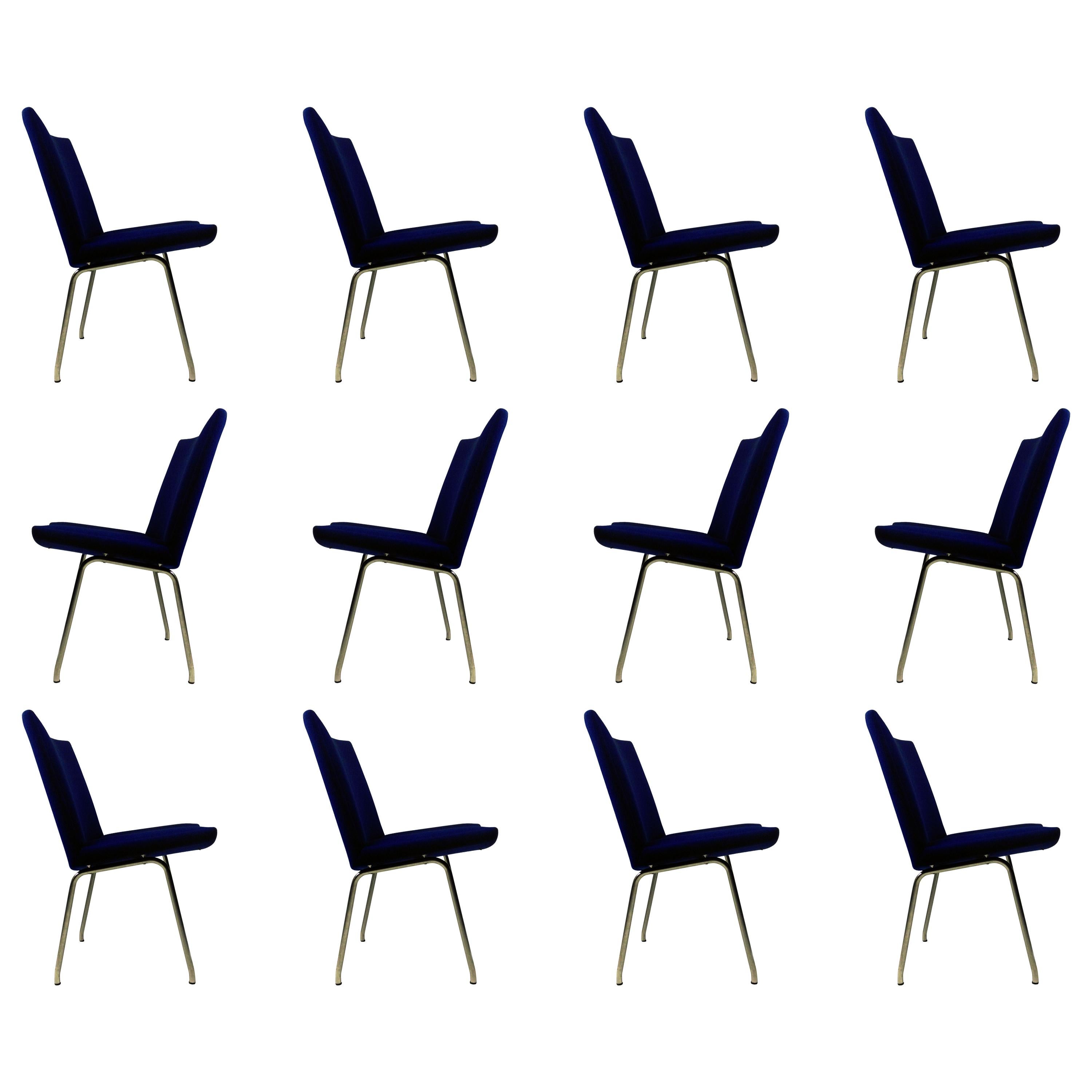 1960s Hans J. Wegner Set of Twelve Airport Lounge Chairs by A.P. Stolen