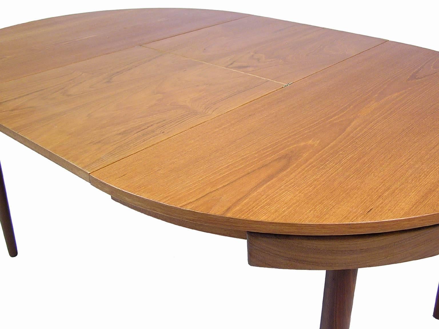 1960s Hans Olsen Roundette Teak Dining Set by Frem Rojle, Denmark For Sale 1