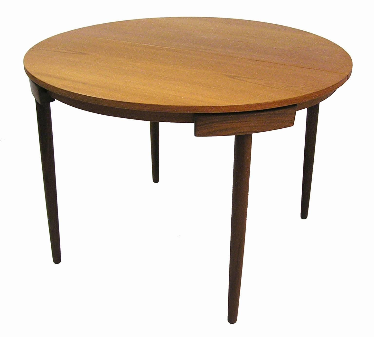 Scandinavian Modern 1960s Hans Olsen Roundette Teak Dining Set by Frem Rojle, Denmark For Sale