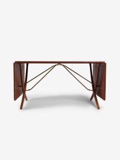 1960s Hans Wegner Drop Leaf Table