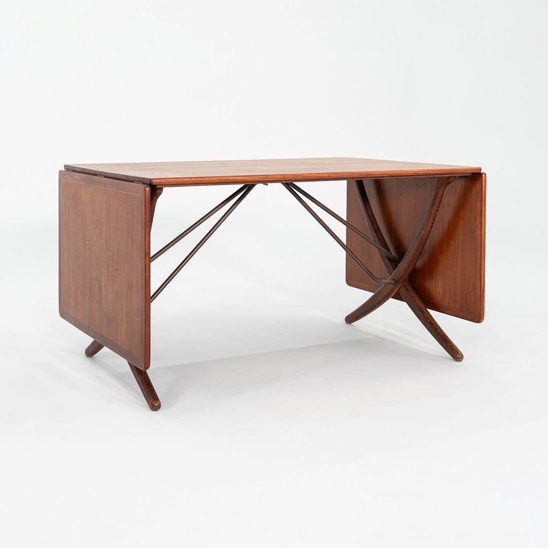 Moderne 1960s Hans Wegner for Andreas Tuck AT-304 Teak Dining Table en vente