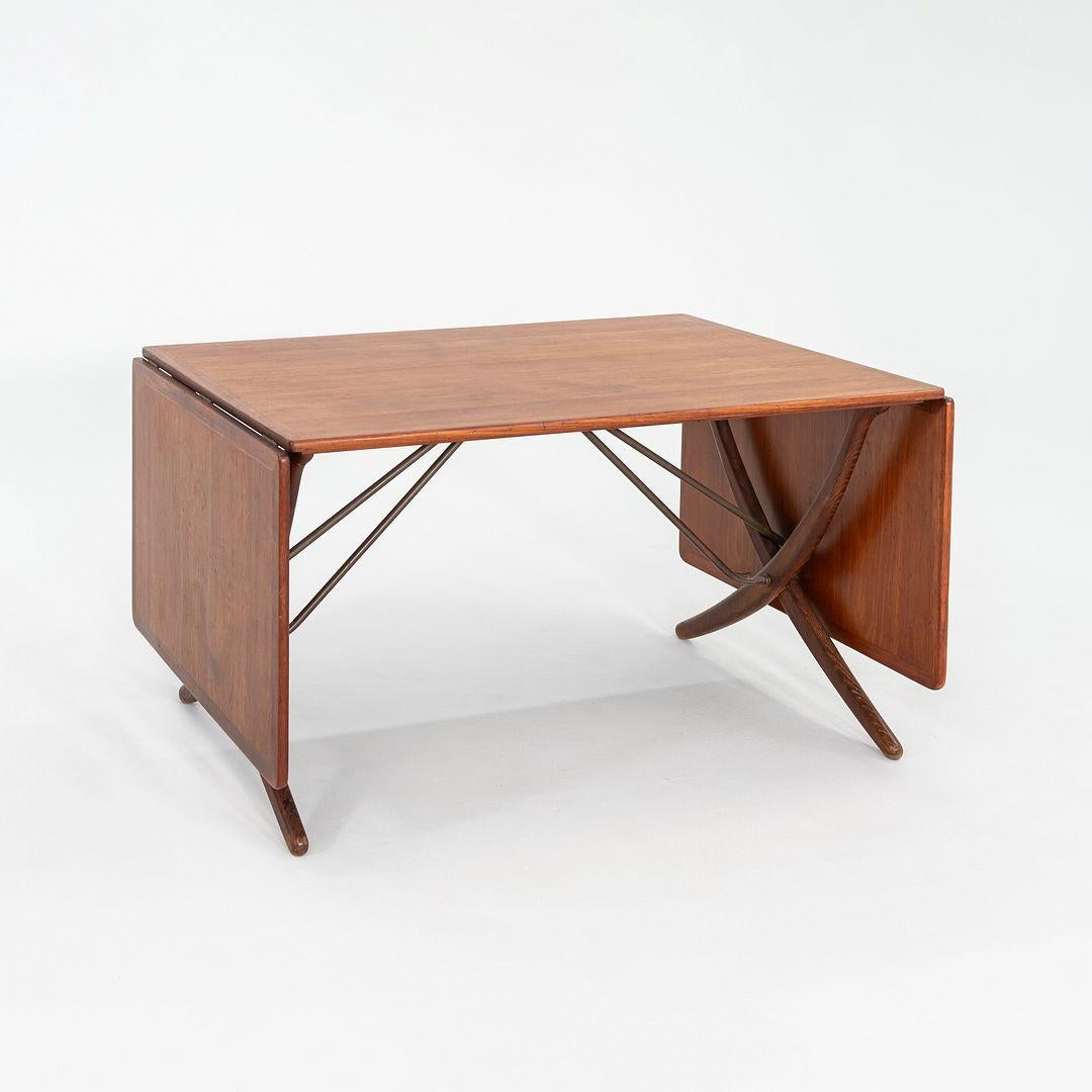 Danois 1960s Hans Wegner for Andreas Tuck AT-304 Teak Dining Table en vente