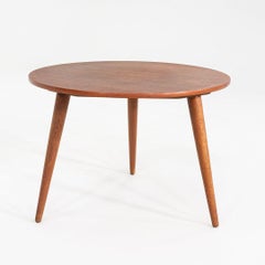 1960er Hans Wegner für Andreas Tuck Beistelltisch oder Couchtisch aus Teakholz 30,7"