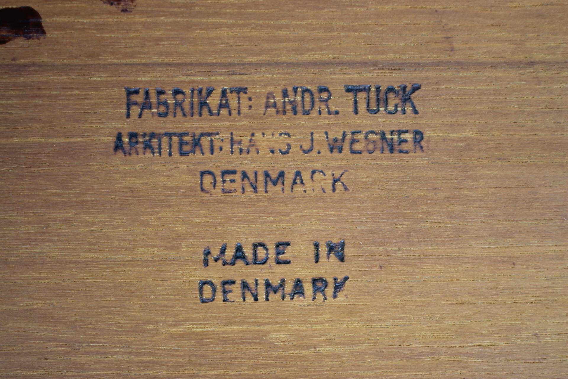 1960s Hans Wegner for Andreas Tuck Teak Serving Trolley Bar, Denmark 4