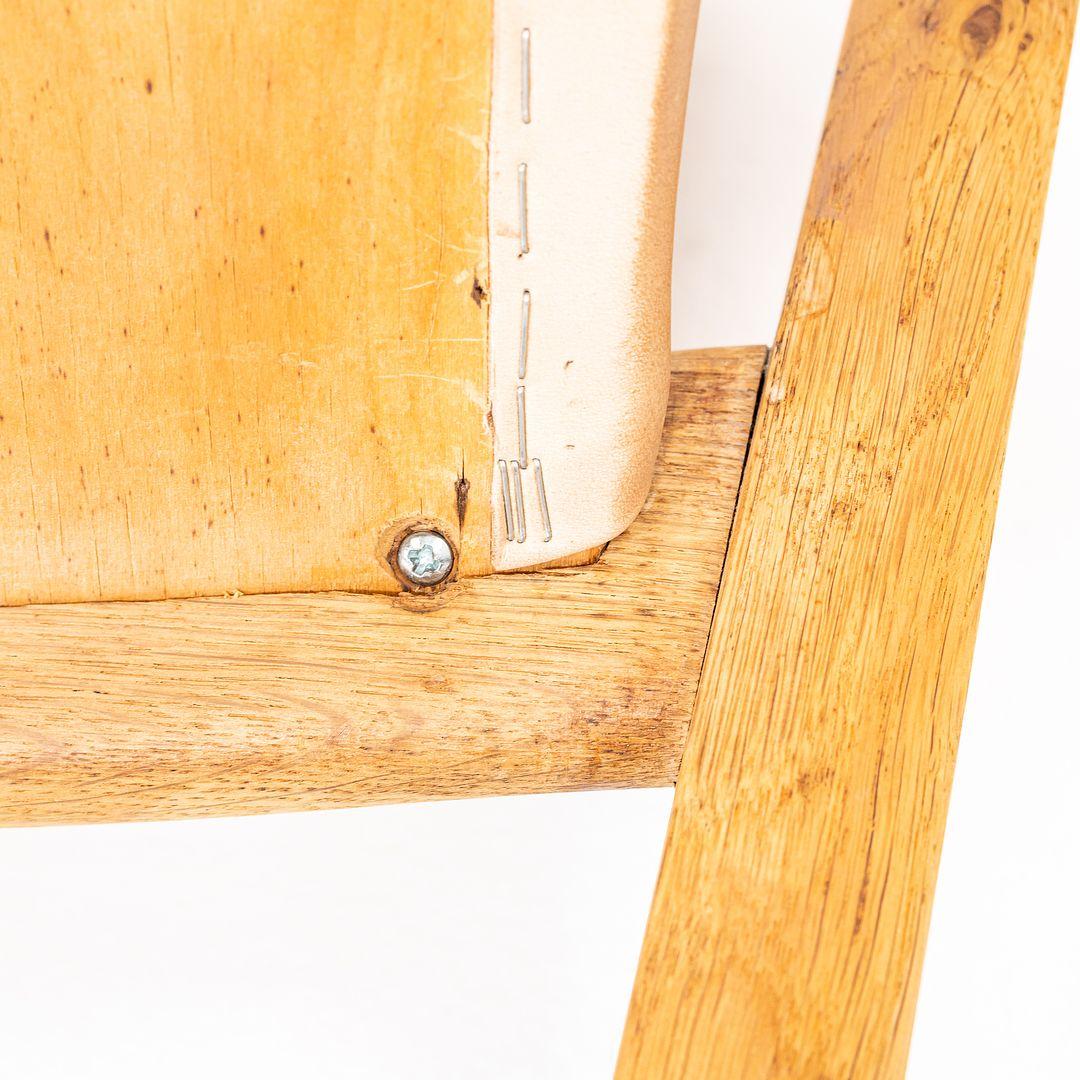 1960er Jahre Hans Wegner für Carl Hansen & Sohn CH28P Sawbuck Loungesessel aus Eichenholz im Angebot 3