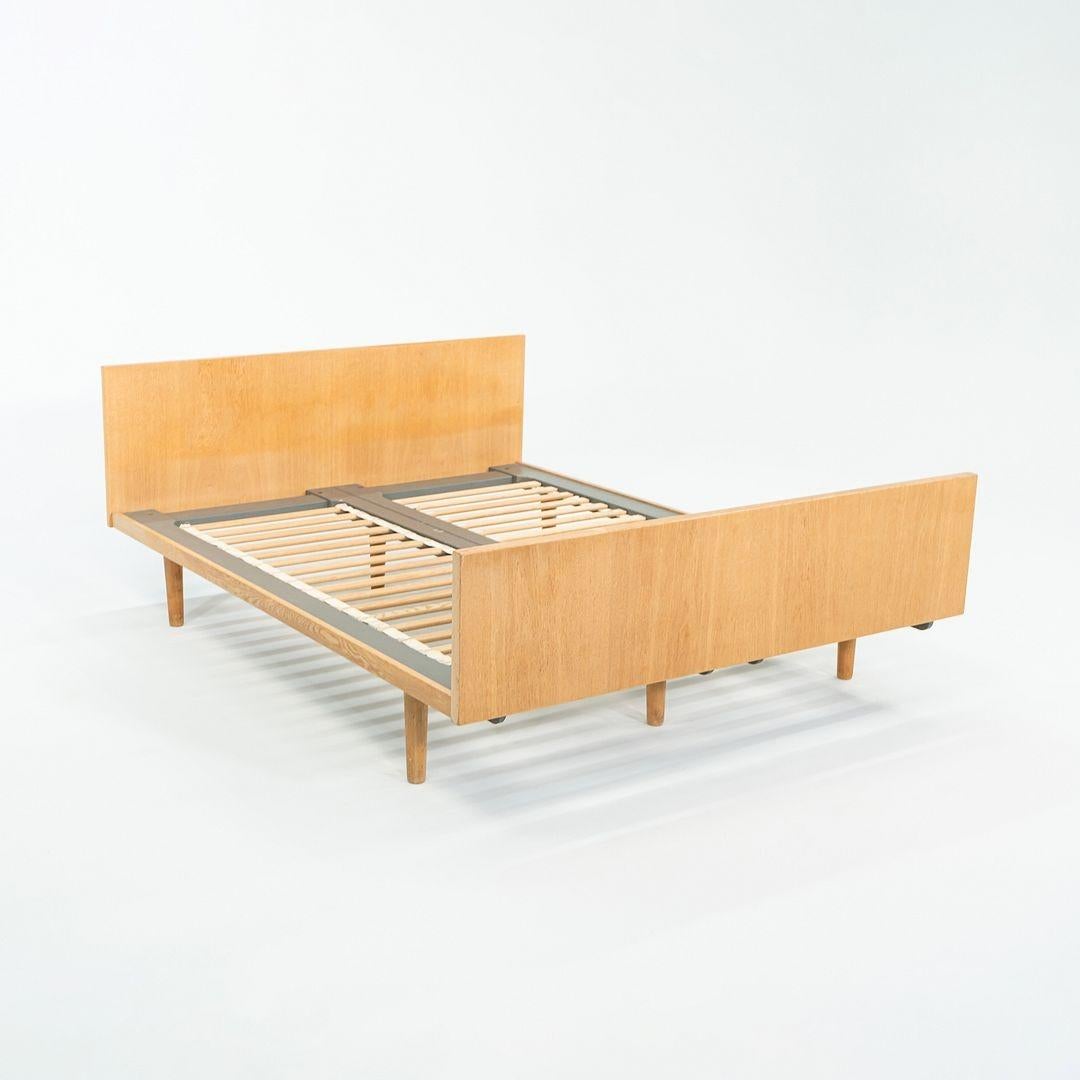 1960s Hans Wegner for Getama Bed Frame in Oak with Headboard and Foodboard For Sale 5