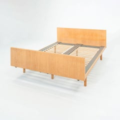 1960s Hans Wegner for Getama Bed Frame in Oak with Headboard and Foodboard