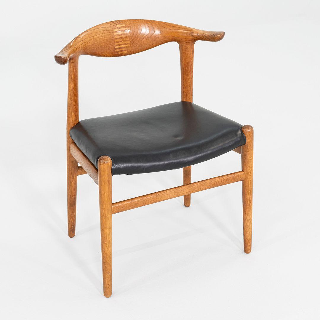 1960s Hans Wegner for Johannes Hansen JH505 Cow Horn Chair en vente 3