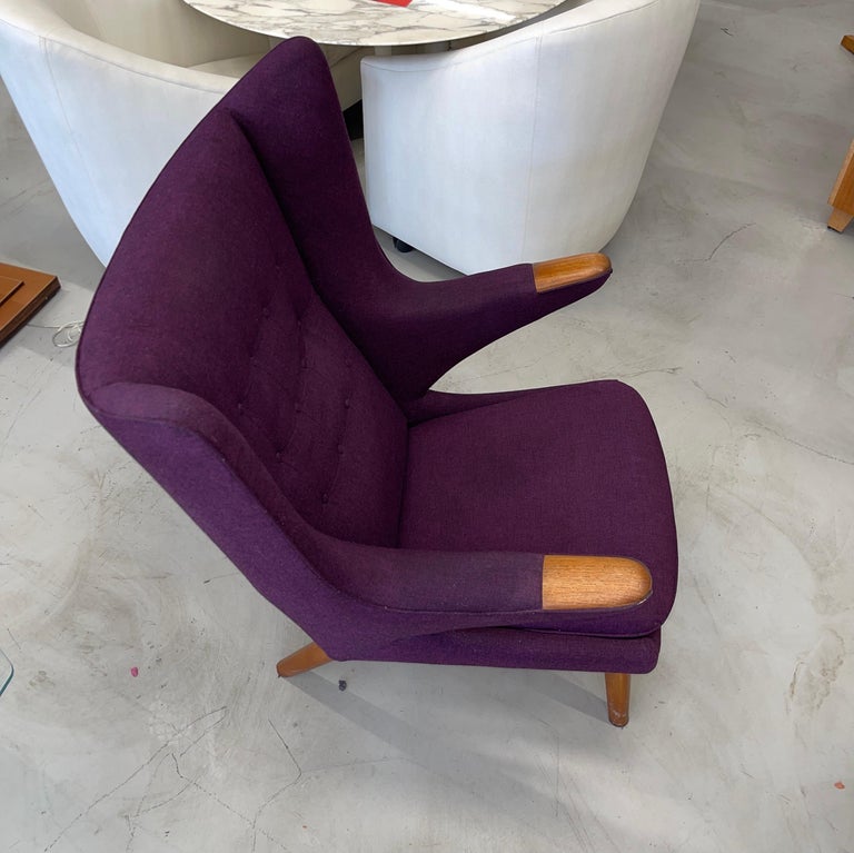 Hand-Crafted 1960’s Hans Wegner Papa Bear Chair by AP Stolen For Sale