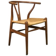 Wishbone Dining Chair by Hans Wegner for Carl Hansen and Sons Model CH24