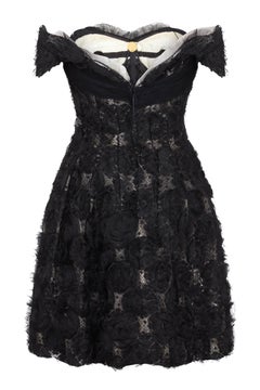 1960s Hardy Amies Couture Silk Organza Dress