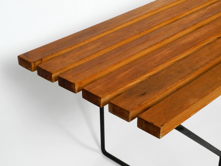 1960s Harry Bertoia Bench By Knoll International Short Version At