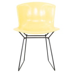 1960s Harry Bertoia for Knoll 427 P Side Chair in Yellow Fiberglass from IBM