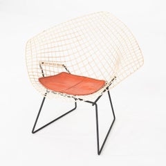 1960s Harry Bertoia for Knoll Diamond Lounge Chair with Seat Pad