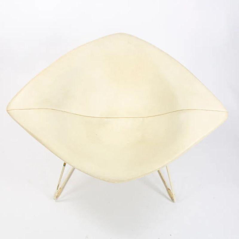Steel 1960s Harry Bertoia for Knoll Large Diamond Chairs w/ Original White Covers For Sale