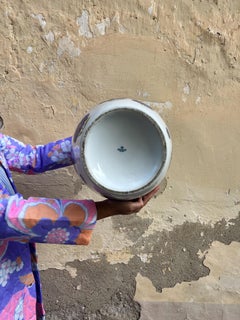 Grand vase en porcelaine Heinrich des années 1960