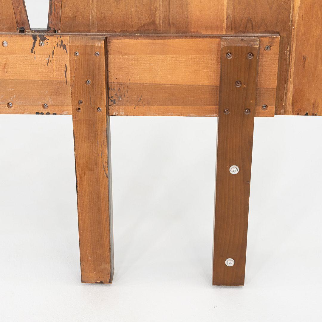 1960s Helen Hobey Baker King Size Modern Headboard in Walnut For Sale 3