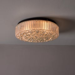 1960s Helena Tynell Bubble Glass Flush Mount for Limburg