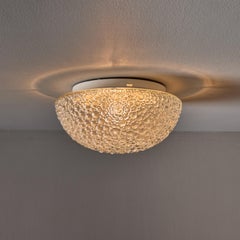 1960s Helena Tynell Bubble Glass Flush Mount for Limburg