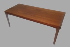 1960s Henning Kjaernulf Danish Teak Coffee Table for Vejle Møbelfabrik