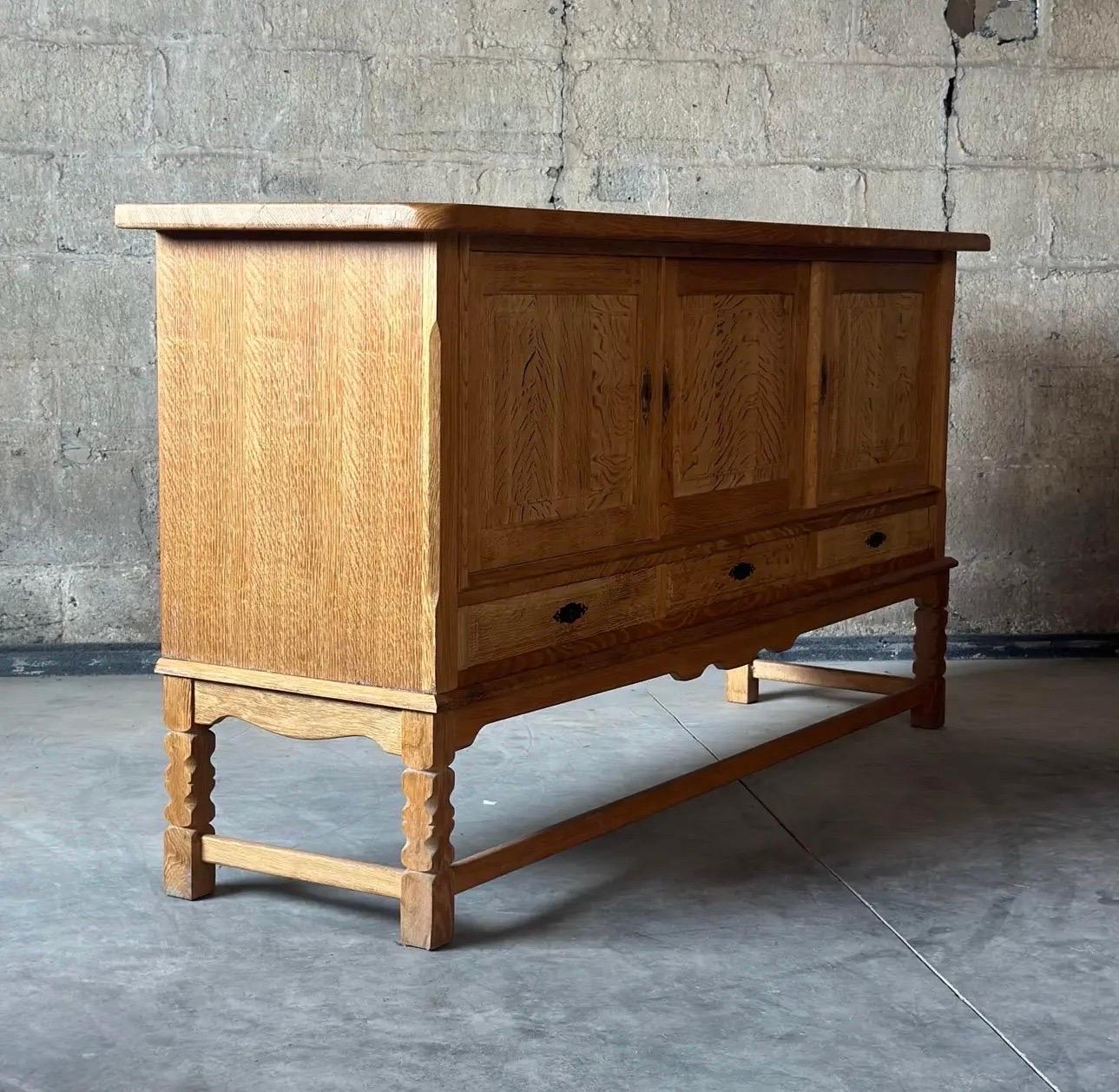 1960s Henning Kjaernulf Oak Sideboard 2