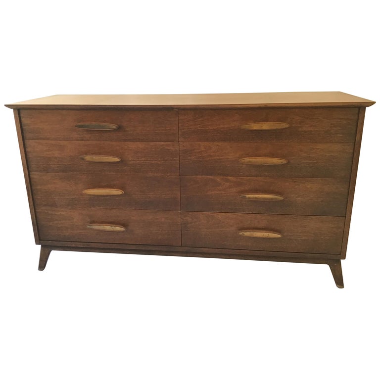 1960s Henredon Dresser With Brass Pulls For Sale At 1stdibs
