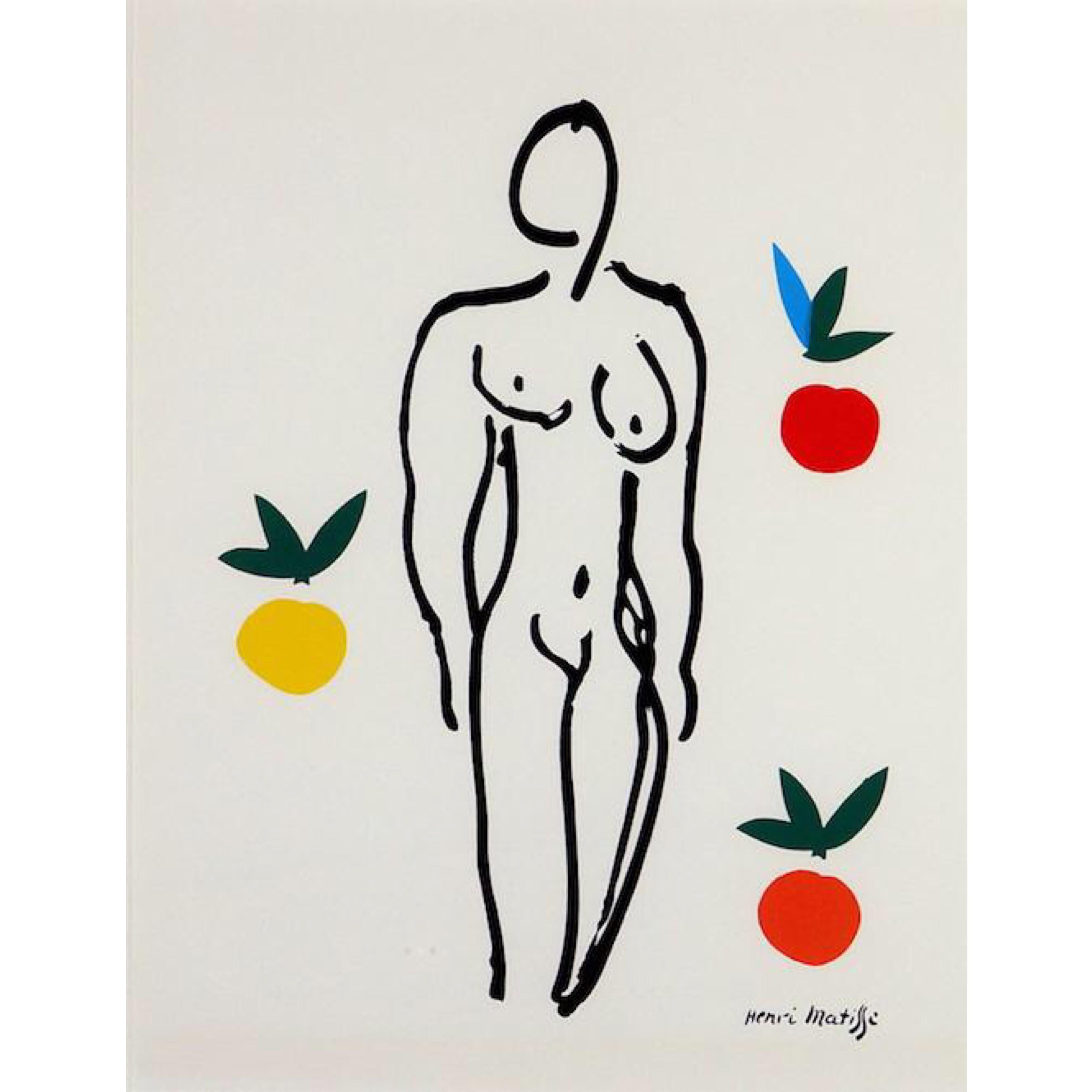 Henri Matisse Nu Aux Oranges Siebdruck, 1960er Jahre im Angebot 1