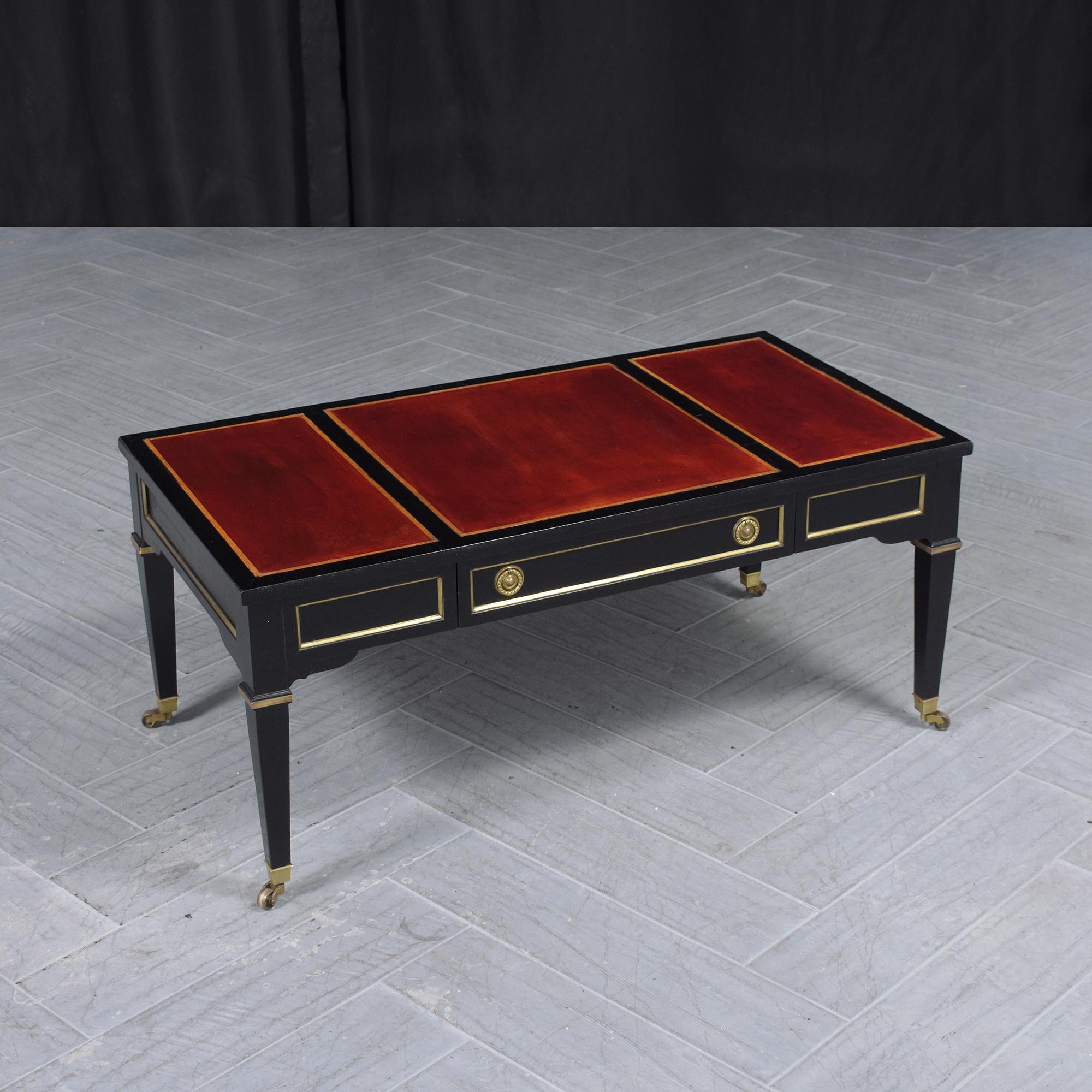 Mid-20th Century Hollywood Regency-Style Coffee Table by Heritage Henredon: 1960s Luxury For Sale