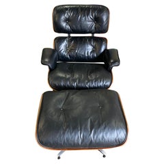 Used 1960s Herman Miller Eames Lounge Chair and Ottoman