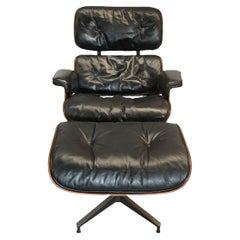 Used 1960s, Herman Miller Eames Lounge Chair and Ottoman