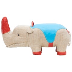 1960s High-Quality Children Toy 'Rhino' by German Renate Müller 'B'