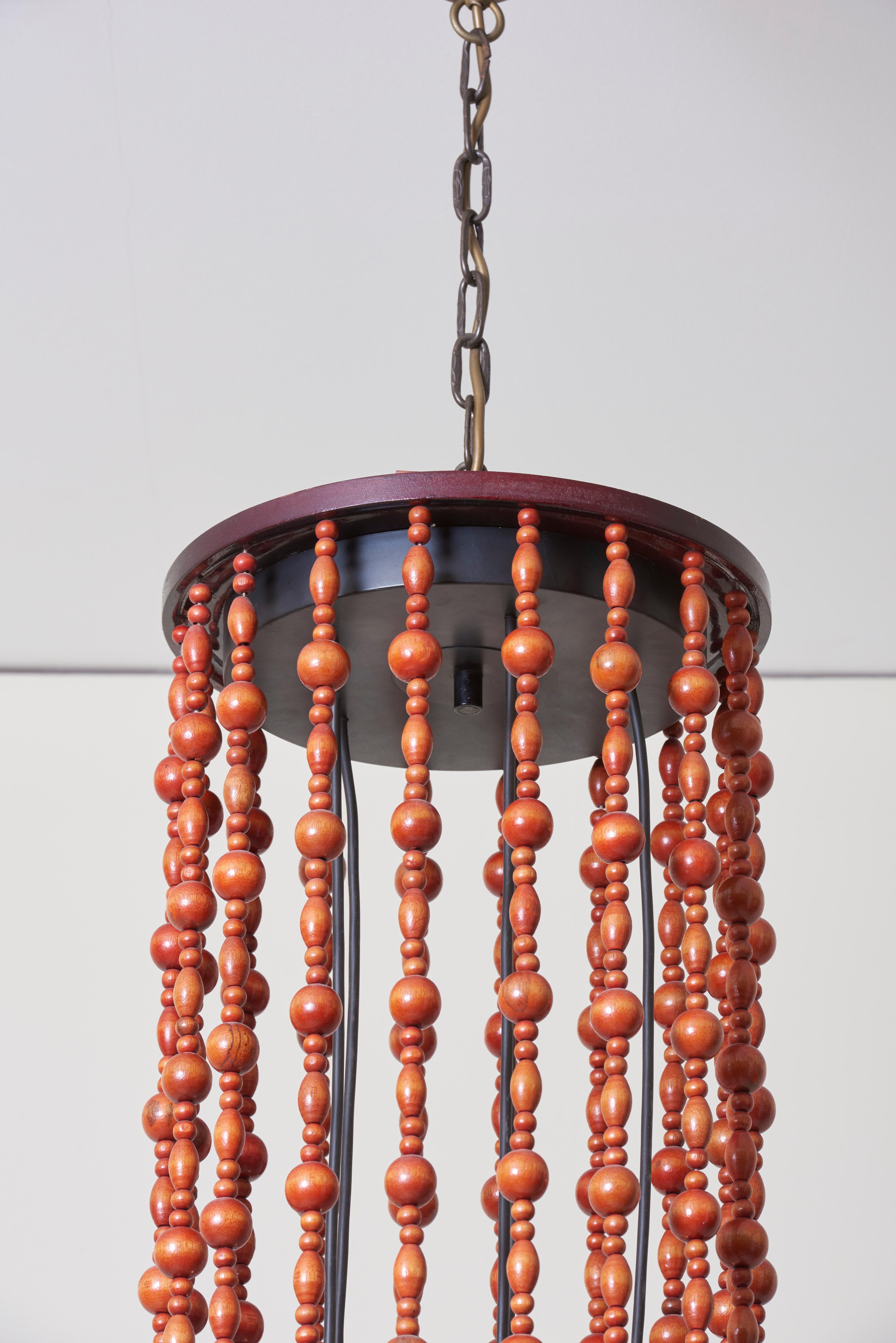 1960s Hippie Pendant Lamp by Temde Leuchten, Switzerland 1