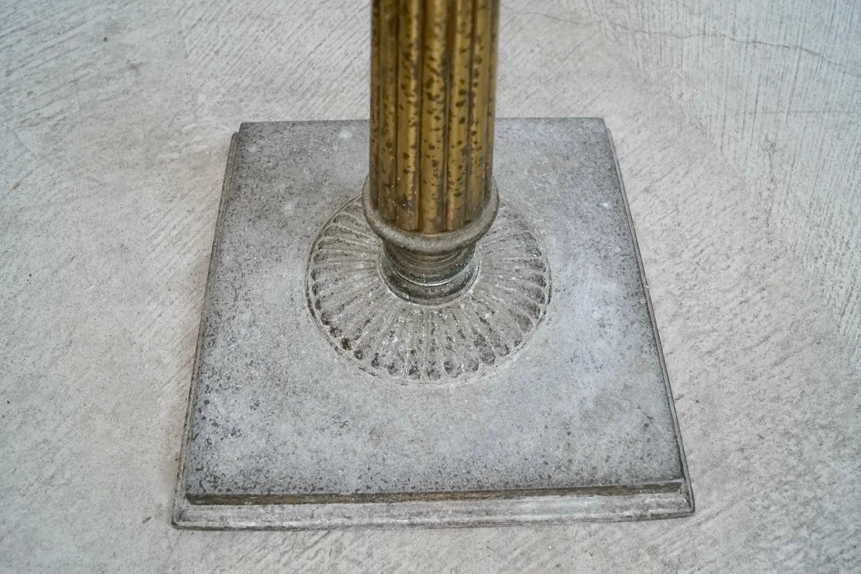Lampada da terra Torchiere in ottone Hollywood Regency degli anni '60 di Stiffel in vendita 8