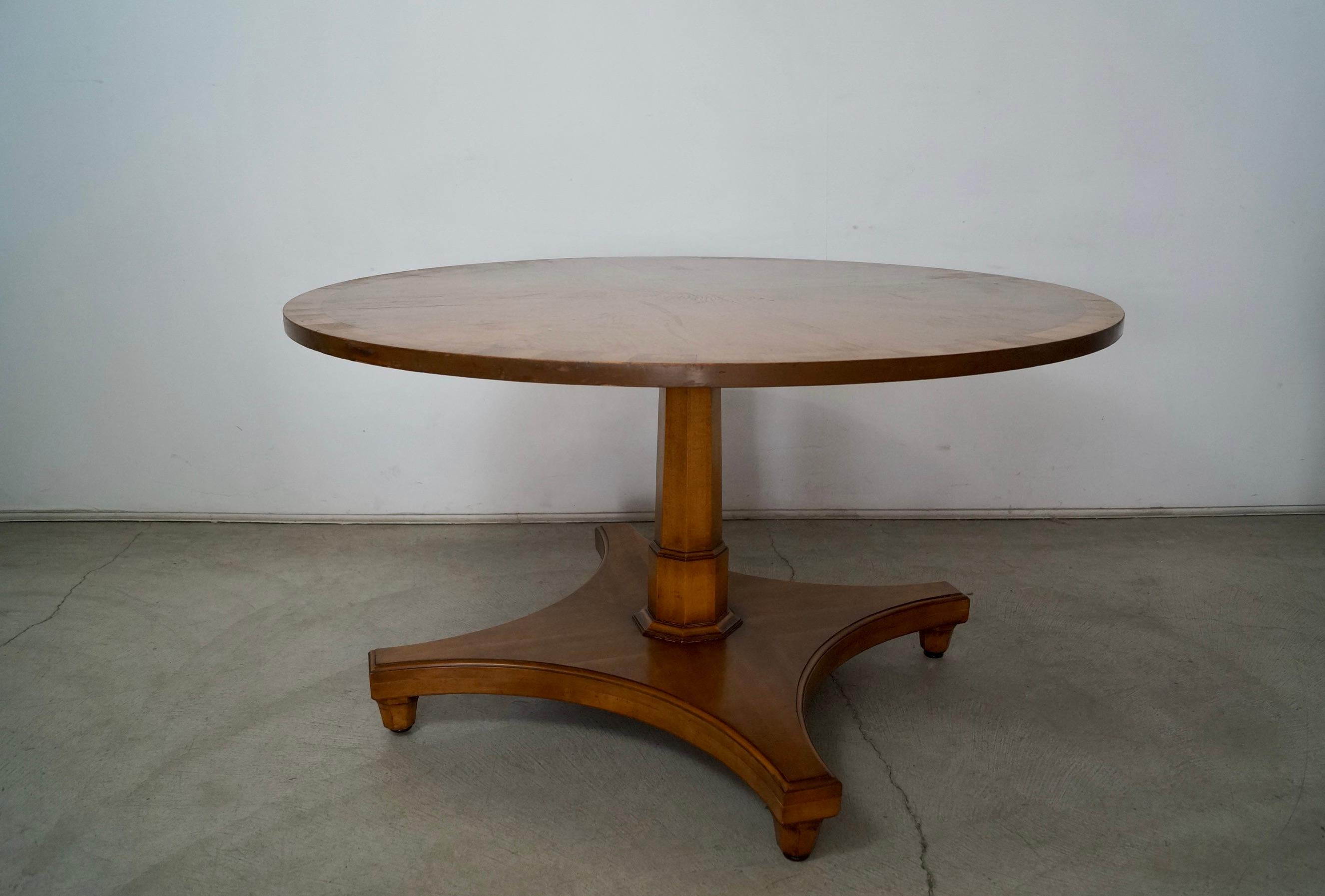 1960's Hollywood Regency Drexel Palazzo Dining Table 4