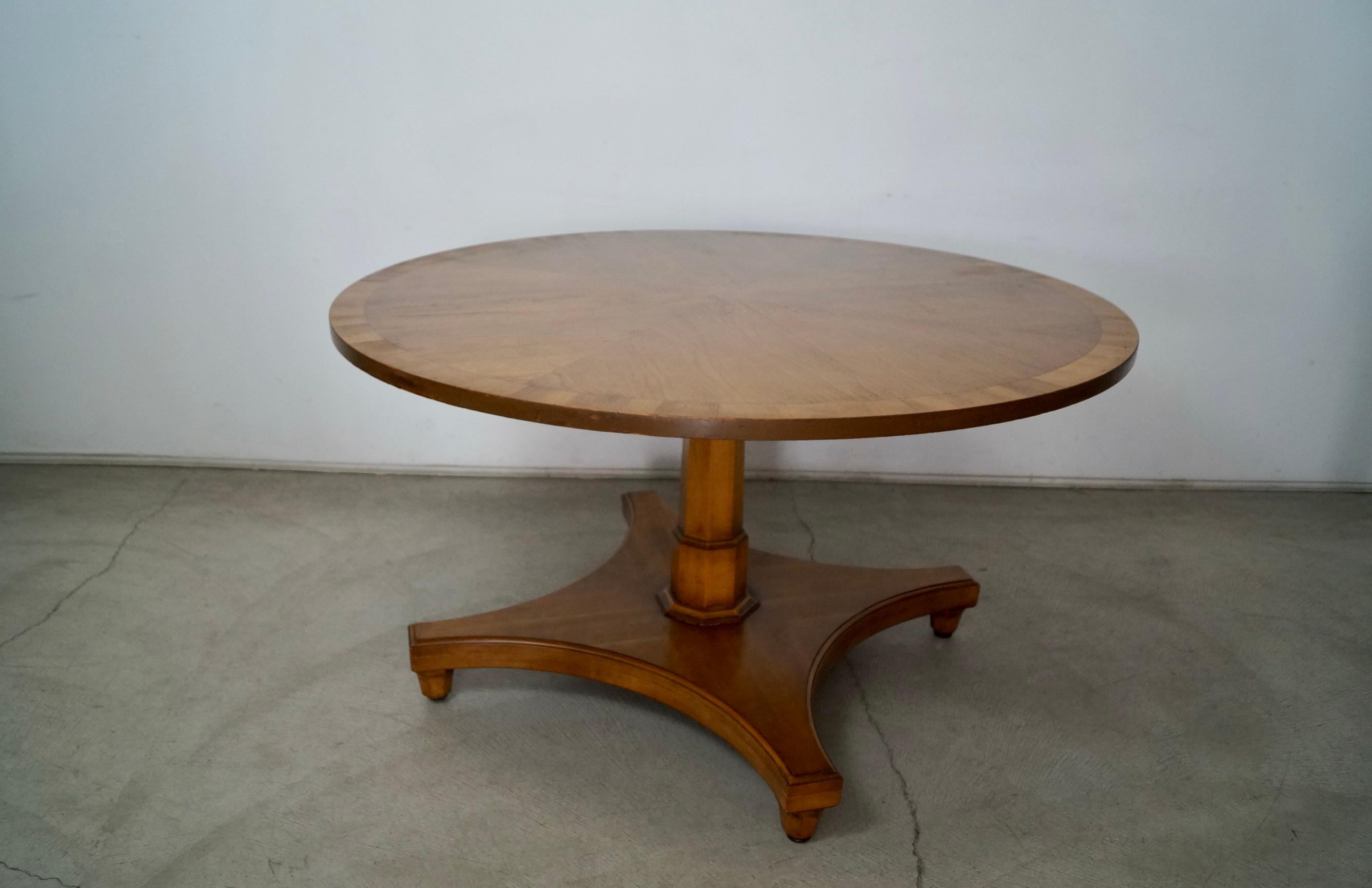 1960's Hollywood Regency Drexel Palazzo Dining Table 5