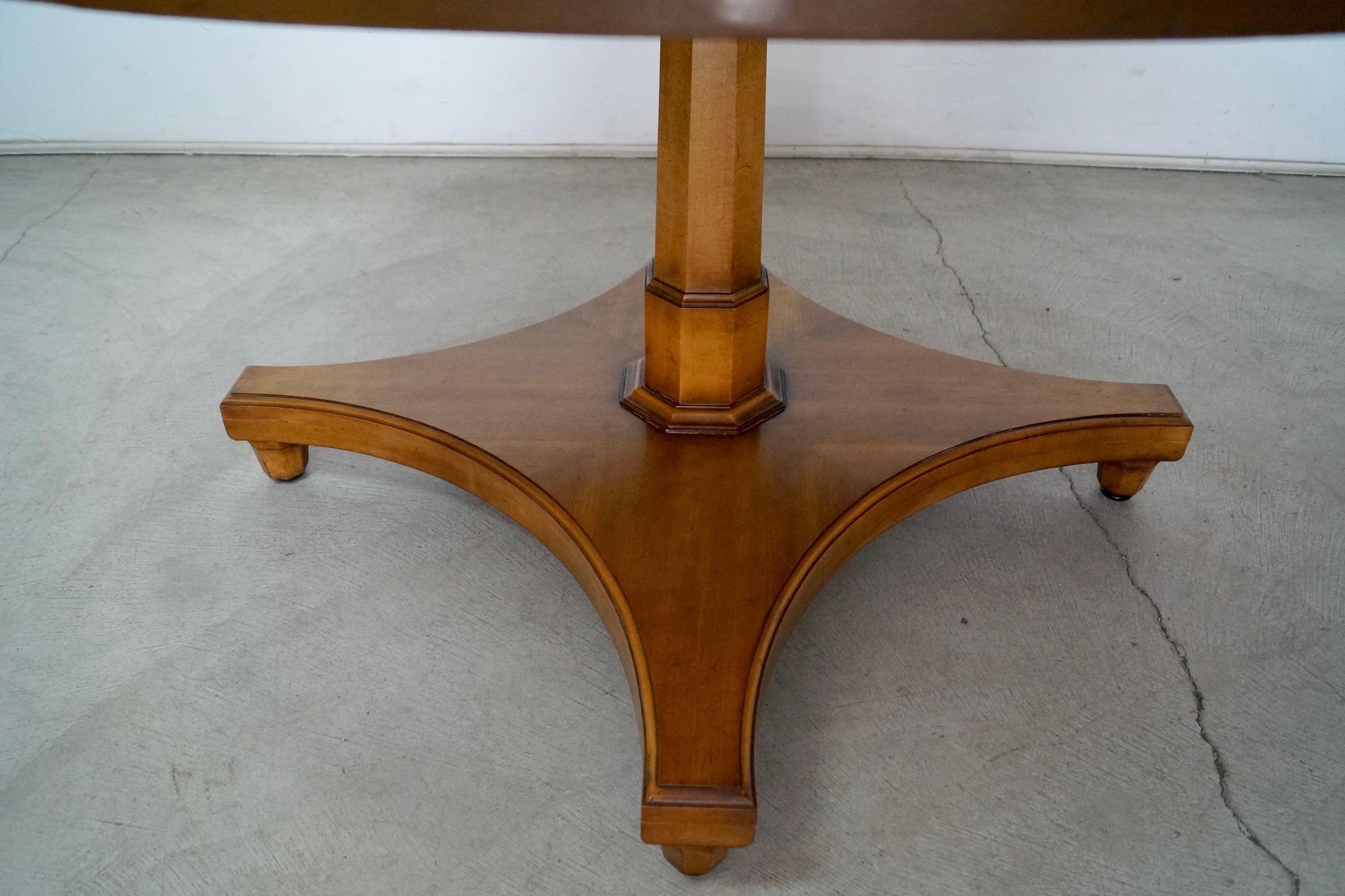 1960's Hollywood Regency Drexel Palazzo Dining Table 8