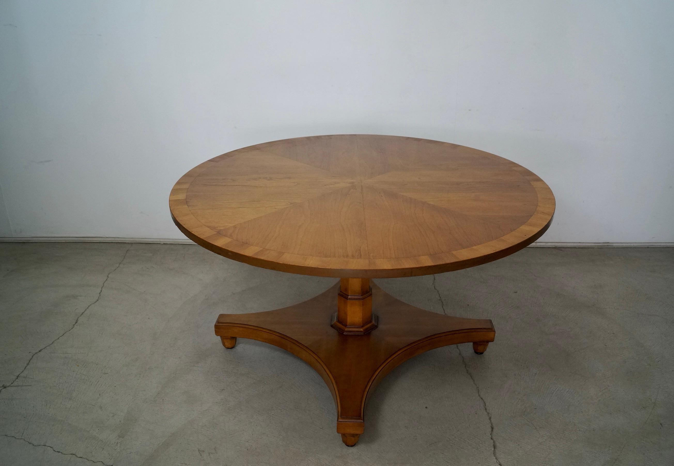 Mid-20th Century 1960's Hollywood Regency Drexel Palazzo Dining Table