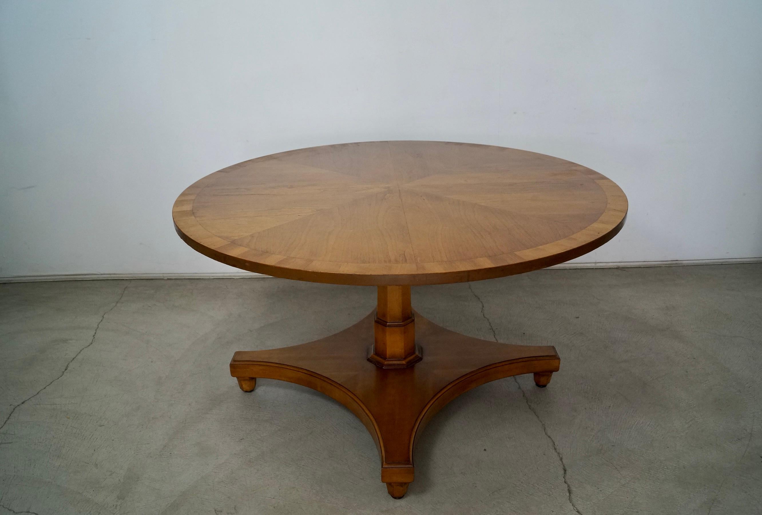 1960's Hollywood Regency Drexel Palazzo Dining Table 1