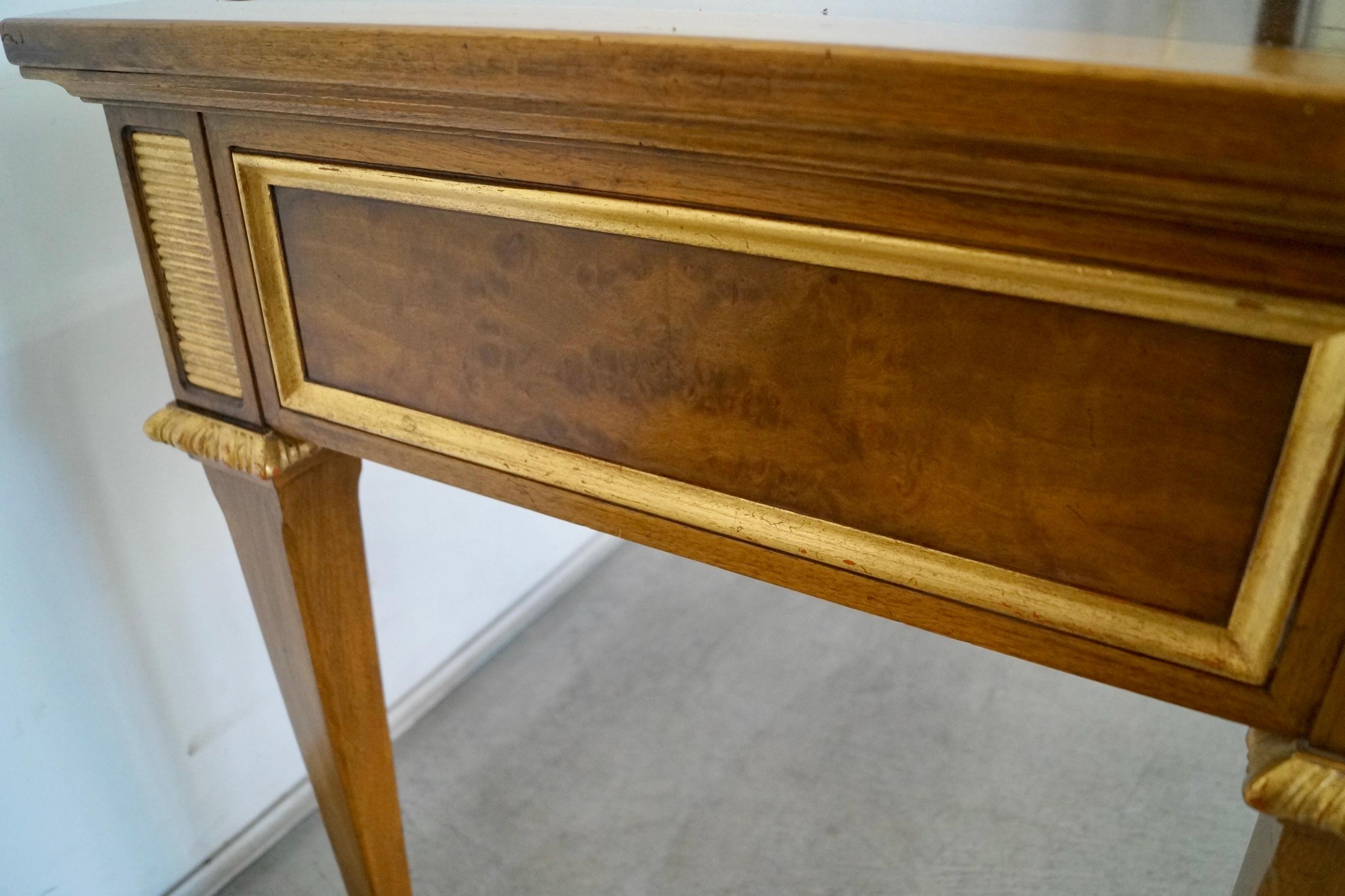 1960s Hollywood Regency Neoclassical Revival Karges Writing Desk For Sale 14