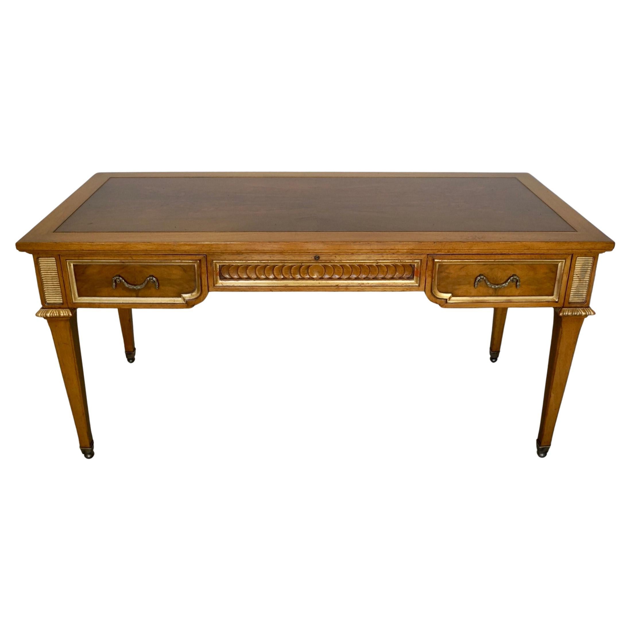 Bureau Karges de style néoclassique Hollywood Regency des années 1960
