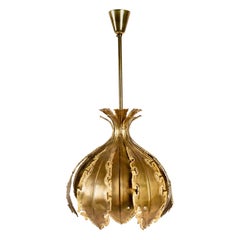 1960s Holm Sørensen Brutalist Brass Pendant 1960s Holm Sørensen Brutalist Brass Pendant