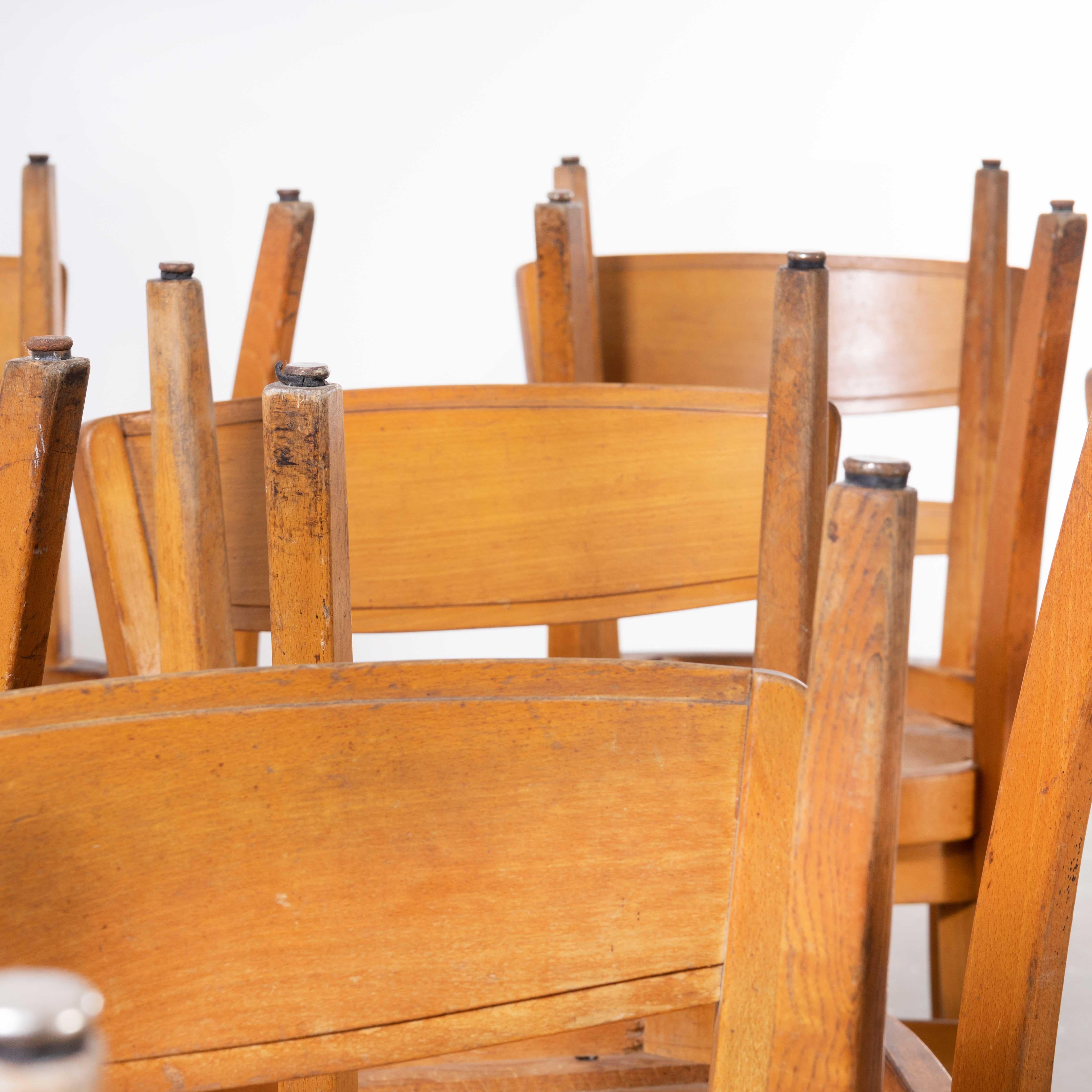 Chaises de salle à manger Horgen Glarus des années 1960 à dossier en échelle - Quantités variées Availa en vente 1